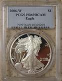 PCGS Graded Silver Eagle Dollar