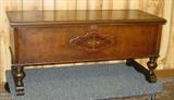 1920's Walnut Cedar Chest