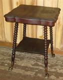 Mahogany Ball & Claw Center Table