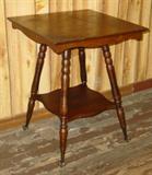 Oak Claw & Ball Center Table