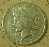 1921 Peace Dollar