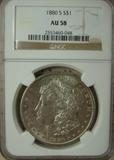 NGC Graded Morgan Silver Dollar