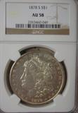 NGC Graded Morgan Silver Dollar