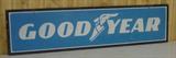 1982 Metal Double Sided Good Year Tires Sign