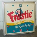 Vintage Frostie Root Beer Clock