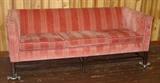 Retro Style Pink Sofa