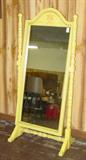Painted Cheval Standing Mirror