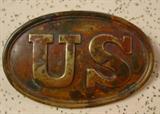 Civil War U.S. Cartridge Box Plate