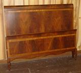 Burl Walnut Bed