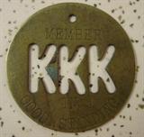 Ku Klux Klan Member Token - OLD
