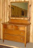 Oak Dresser w/Mirror