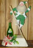 1960's TEEM Soda Santa Claus Display