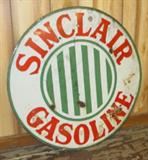1930's Porcelain 36" Sinclair Gasoline Sign