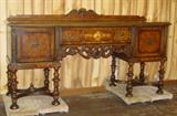 Super 1930's Berkey & Gay Inlaid Buffet