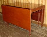 Mahogany Barley Twist Gateleg Dropleaf Table