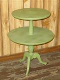 Painted 2 Tier Table
