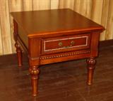 Modern Cherry End Table