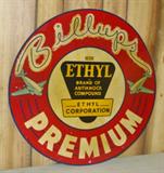 Metal 24 inch Billups Sign