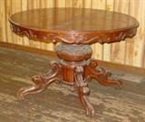 Round Ornate Dining Table