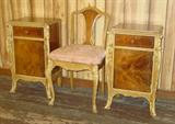 7 Piece French Walnut Bedroom Set