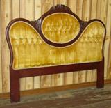 Rose Carved Head Board