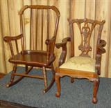 Child's Rocker & Chair