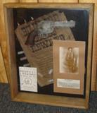 Replica Billy The Kid In Display Case