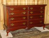 Mahogany Queen Anne Low Chest