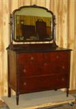 1920's Walnut Dresser