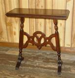 1930's Walnut Console Table