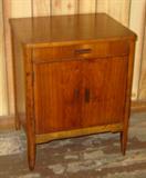 Walnut Record Cabinet