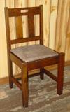 Mission Oak Chair For Library Table
