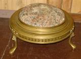 Unusual Brass Foot Stool
