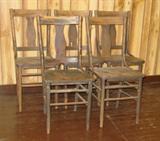 5 - Oak Chairs
