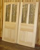2 - Leaded Glass Doors