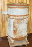 Antique Metal Ice Box