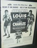 1950 Pabst Beer Joe Louis Boxing Advertisement (Framed)