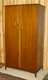 Mahogany Double Door Wardrobe
