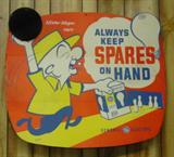 Mr McGoo Cardboard Advertising Light Bulbs Sign (Double Sided)