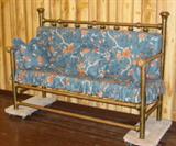 Brass Bed Bench