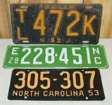 Old License Plates