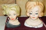 Lady Head Vases