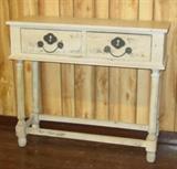 Decorative 2 Drawer Console