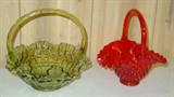 Fenton Glass Baskets