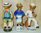 3 of 5 Jim Beam Convention Figurines