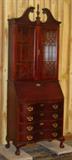 Super Mahogany Bookcase Secretary Made By Jasper Cabinet Company (NICE!!)