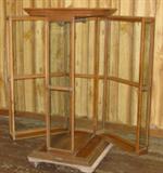 Early Oak Country Store Display Case w/Side Doors (Unusual)