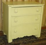 Painted 3 Drawer Chest