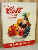 Vintage Metal Gott Sign