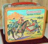1959 Gunsmoke Metal Lunch Box w/Thermos